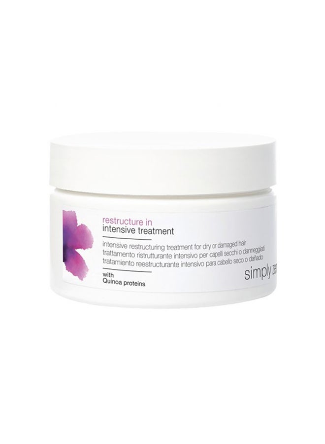 Simply Zen Intensive Treatment 200ml – Deep Nourishment for Extremely Dry Hair, Argan Oil & Silk, Conditioning Mask for Texture Irregularity Relief 200ml - Image 1