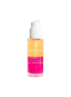 Lumene Umene Nordicc Arctic Berry Face Oil Cocktail Antioxidant Serum Made Of Fatty Acids Vitamin C A E + Vitamin B Hydrating Serum For Glowing Skin + Even Skin Tone Vegan Facial Oil (30Ml)  - Image 2