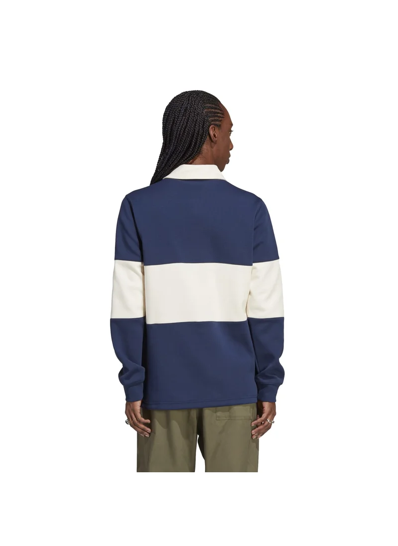 اديداس adidas BPOP RUGBY POLO Blue Originals Men POLO SHIRTS