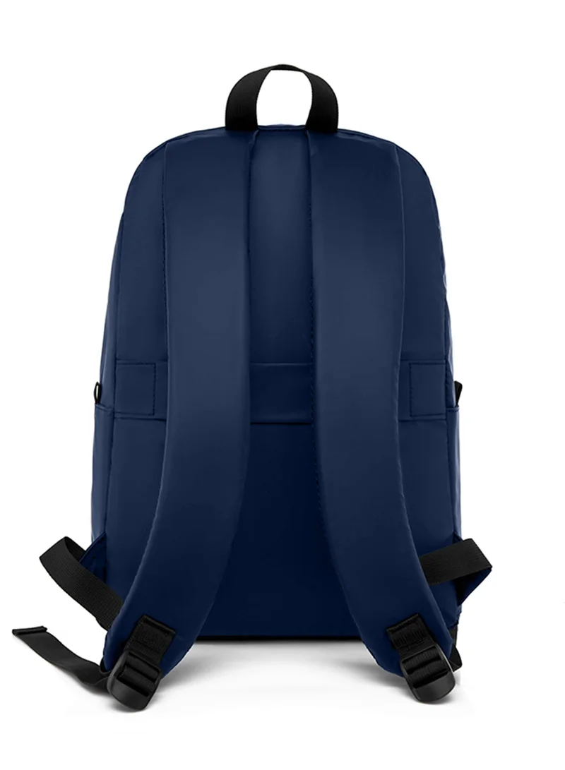 Hike Blue Unisex Premium 16.5-inch Backpack Bag Water Resistant Small Shoulder bag for Travel Business Shopping College Outdoor, HK9902, Blue  | Best Price UAE