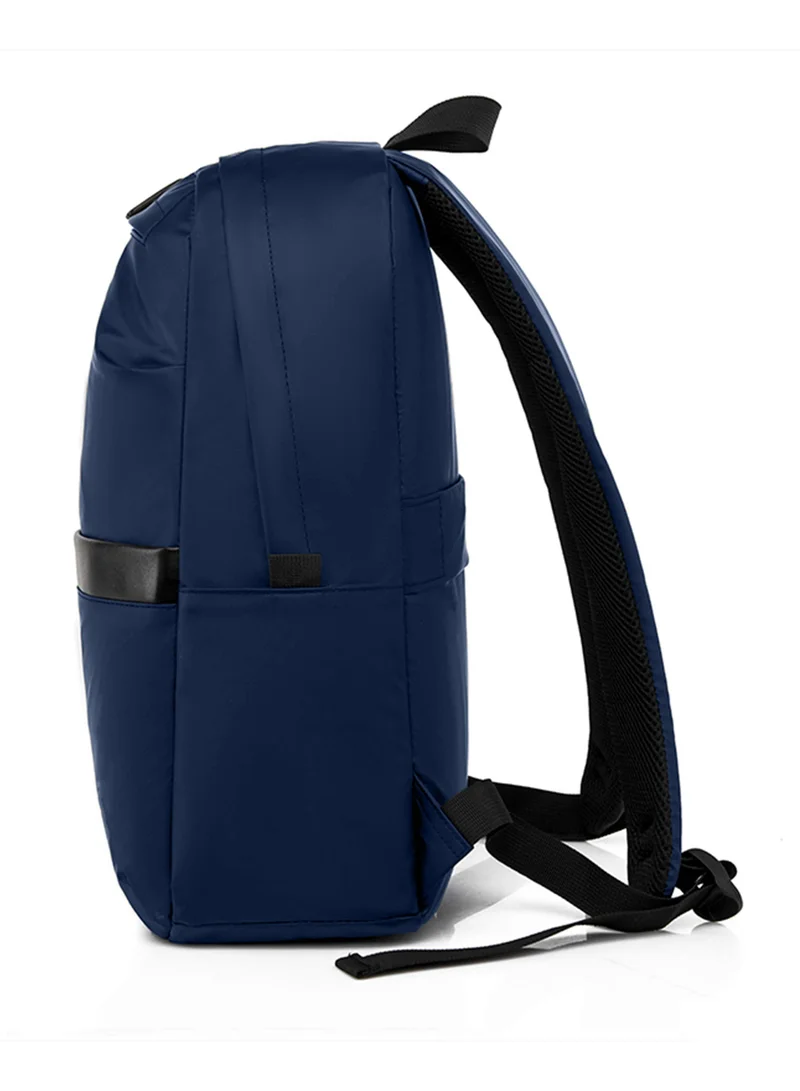 Hike Blue Unisex Premium 16.5-inch Backpack Bag Water Resistant Small Shoulder bag for Travel Business Shopping College Outdoor, HK9902, Blue  | Best Price UAE