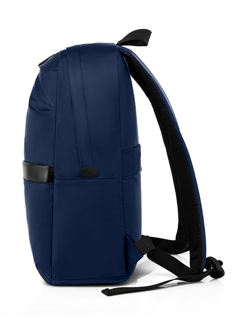 Hike Unisex Premium 16.5-inch Backpack Bag Water Resistant Small Shoulder bag for Travel Business Shopping College Outdoor, HK9902- BLUE - Image 5