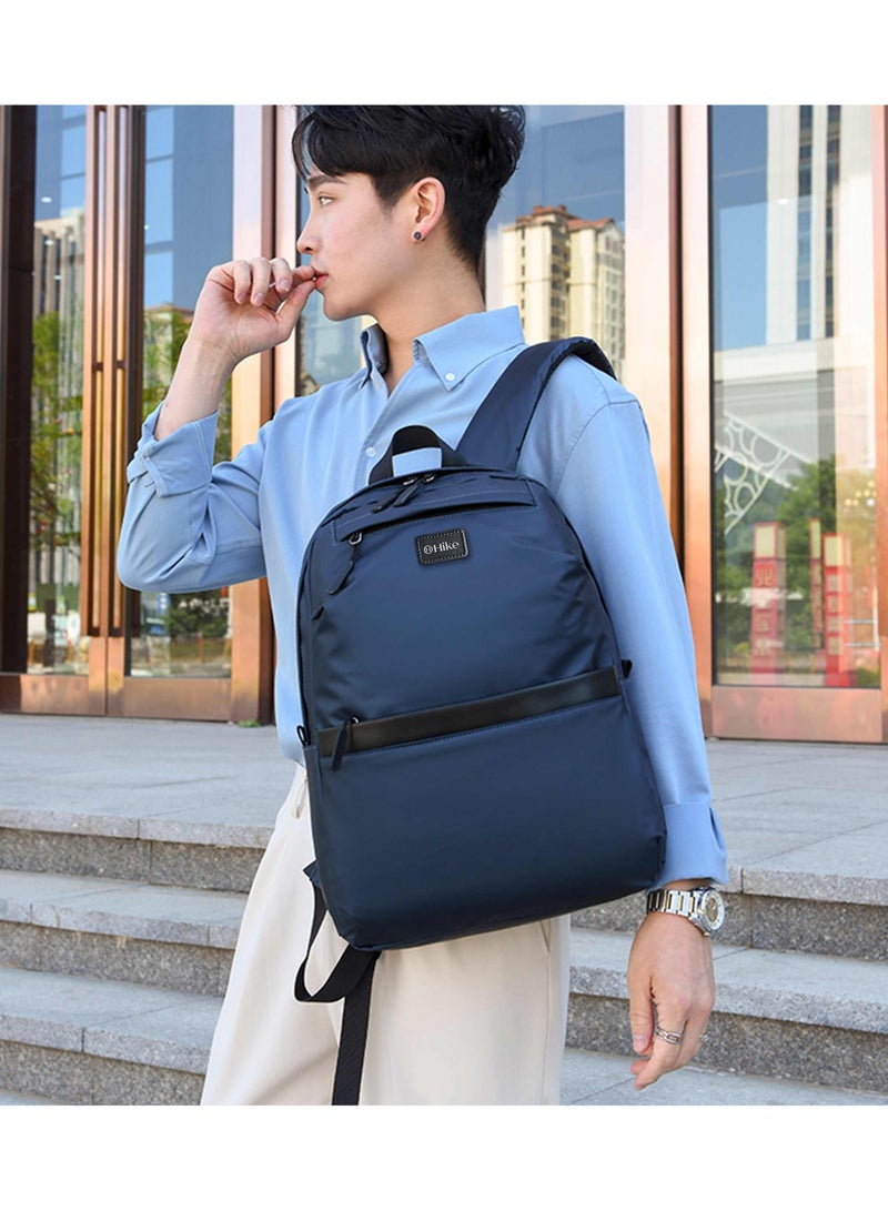 هايك Hike Unisex Premium 16.5-inch Backpack Bag Water Resistant Small Shoulder bag for Travel Business Shopping College Outdoor, HK9902- BLUE - Image 2