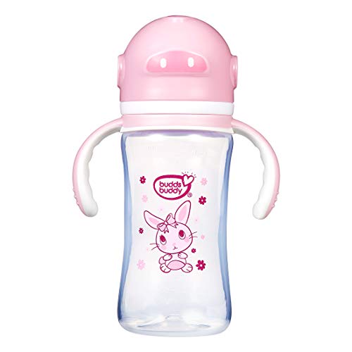 BuddsBuddy Lili Soft Spout Sipper Cup, 300ml, BB7220 (Pink, Polypropylene) - Image 1