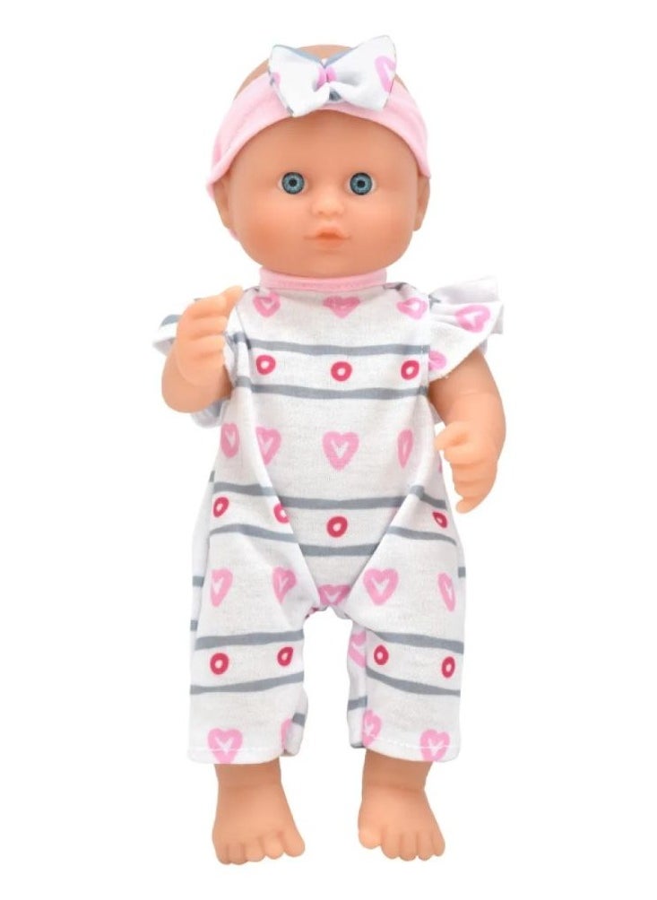 dolls world Dolls World All Vinyl Deluxe Bathable Baby Doll, 25 cm Size  - Image 2
