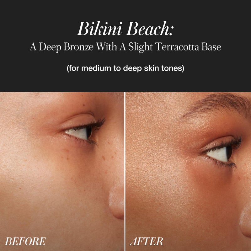 RMS Beauty Redimension Hydra-Bronzer Cream Bronzer & Highlighter | Hydrating Lightweight Formula | Medium Shade for Natural Glow & Sculpted Contour - Image 2