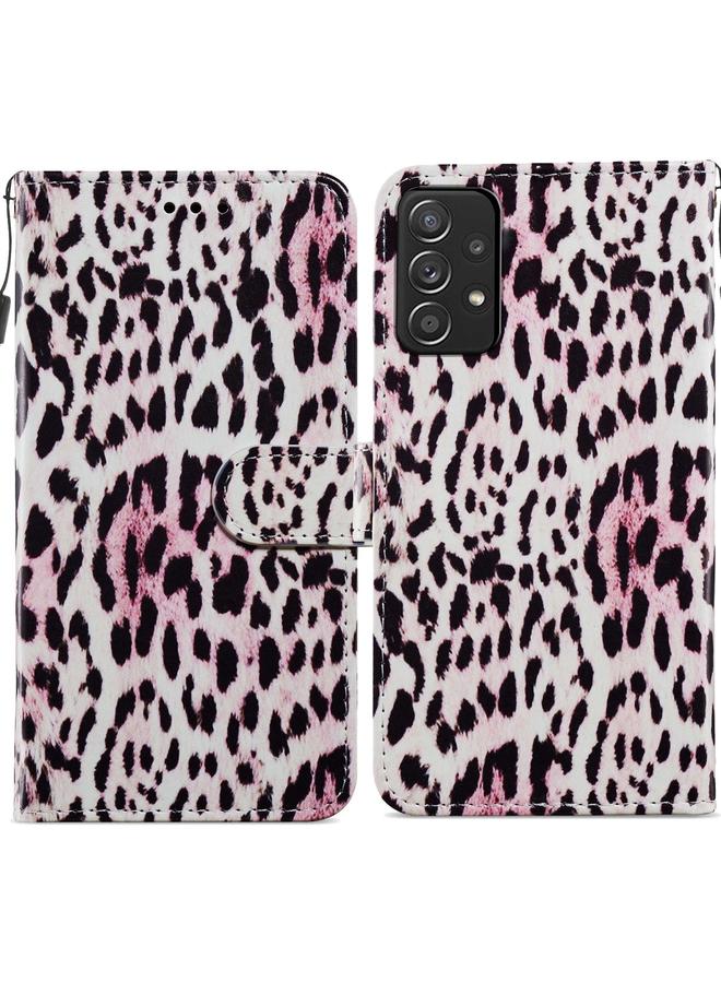 S-TOP Case For Samsung Galaxy A53 5G Painted Pattern Horizontal Flip Leather Phone Case - Image 1