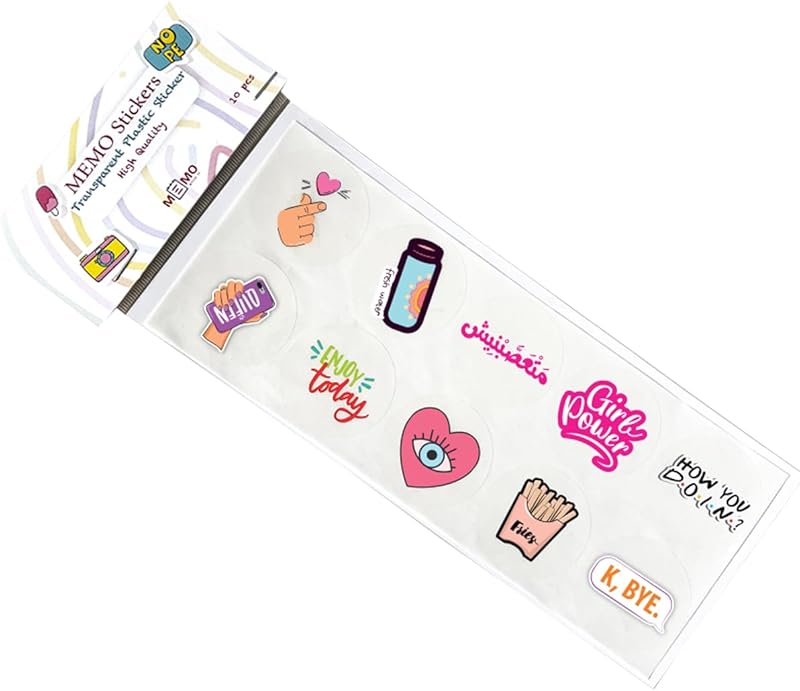 ميموسيت  ترانسبارينت ستيككيرس  بكس فور لابتوب موبيلي اند فلاسك بوتتلي