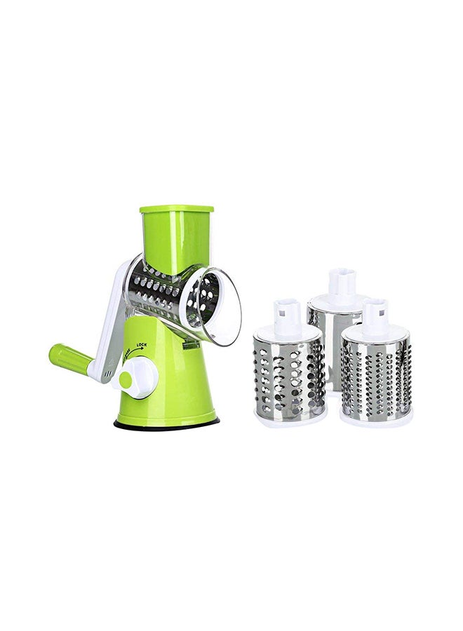 طقم قطاعة خضراوات وفواكه مكون من 4 قطع أخضر 6x24.4x17.8سم - Image 1