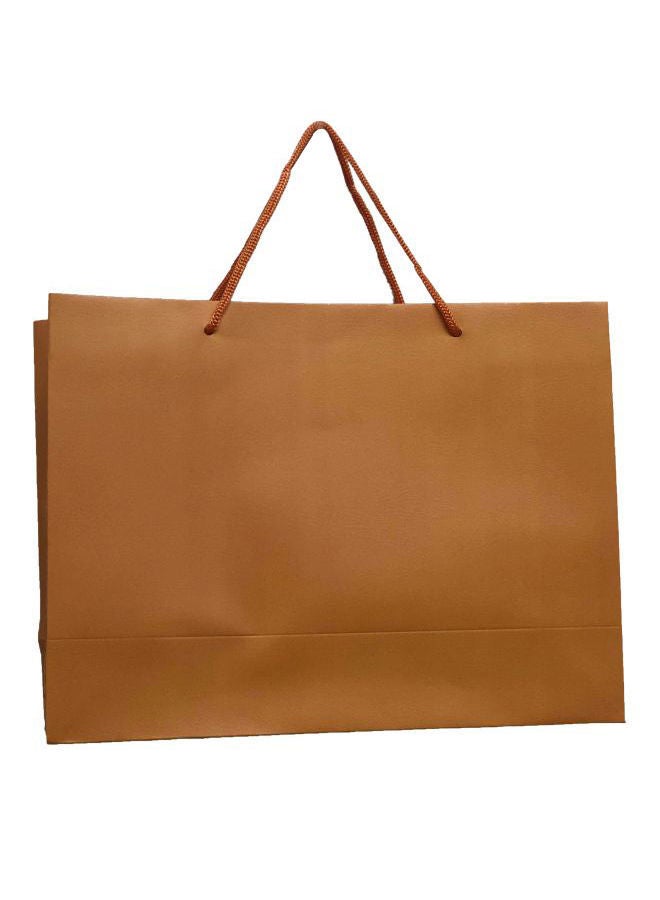 NIBEMINENT 12-Piece Paper Bag Set Brown