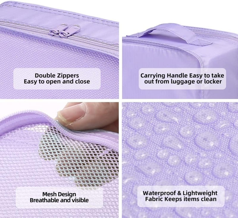 JJ POWER Travel Packing Cubes, Luggage Organizers with Shoe Bag - Image 3