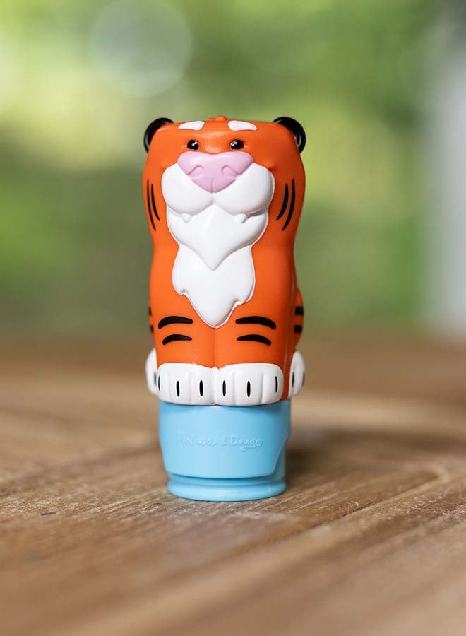 Melissa & Doug Sticker Wow! 24 Page Activity Pad and Sticker Stamper, 300 Stickers, Collectible Figure Fidget Toy for Arts Crafts - Tiger - Image 5