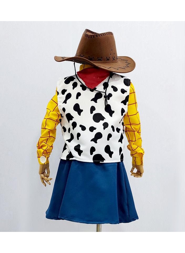 Woody Police Shepherd Girl Stage Show Costume Costume Cosplay - Image 2