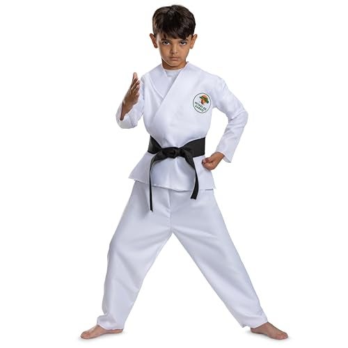 Disguise Cobra Kai Miyagi Do Kids Costume Official Cobra Kai Costume Gi with Belt and Pants Child Size 78 - Image 1