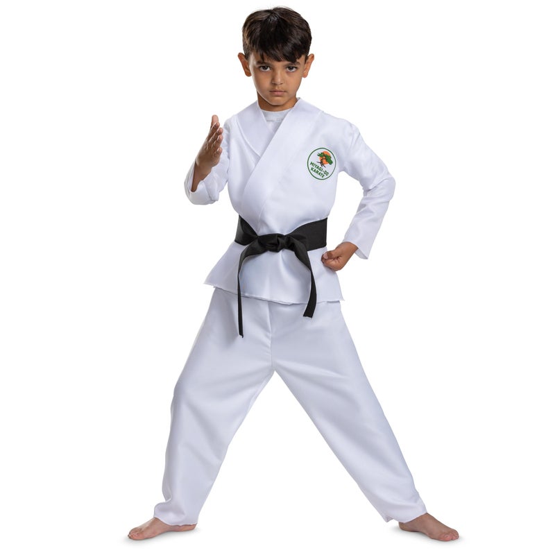 Disguise Cobra Kai Miyagi Do Kids Costume Official Cobra Kai Costume Gi with Belt and Pants Child Size 78 - Image 2