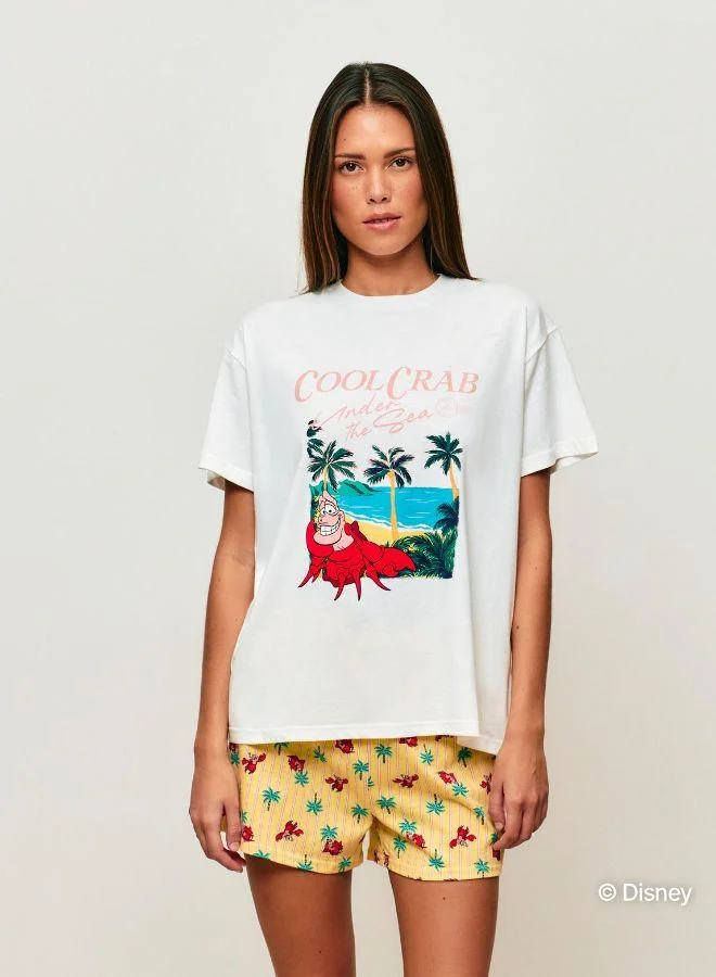UNDIZ Sébastien the crab printed pajama set