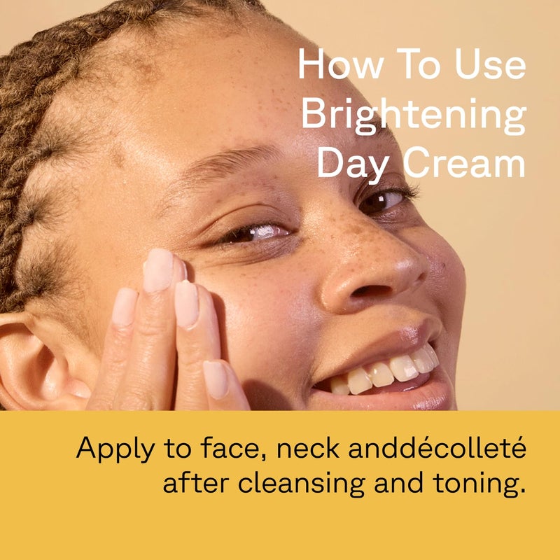 Acure Brightening Day Cream - Cica Cream, Anti Aging Moisturizer to Brighten for Women & Men, Facial Lotion, Skincare with Argan Oil to Replenish, Tone Dry Skin & Hydrate, Cruelty Free - 1.7 fl oz - Image 5