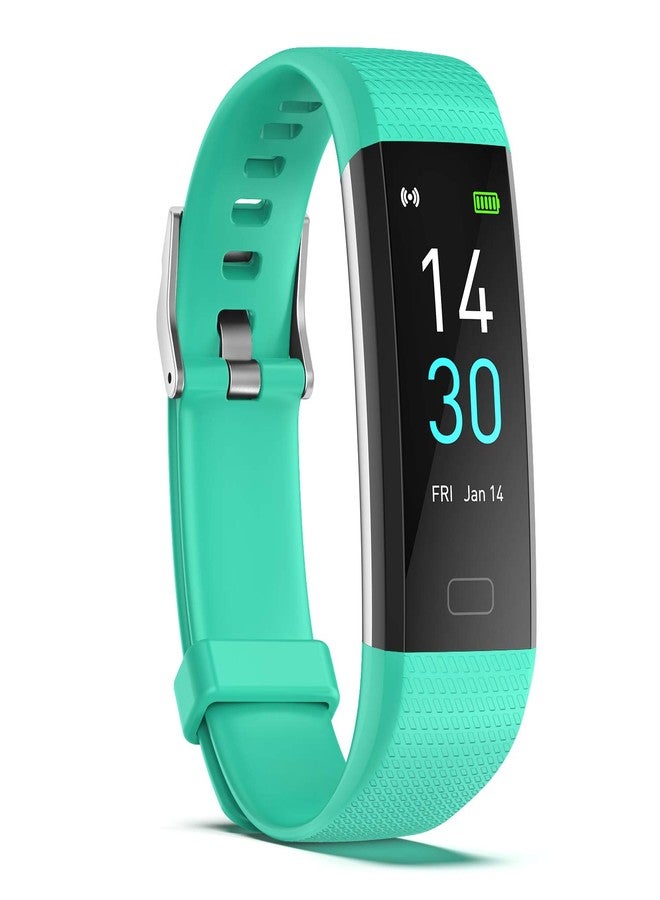 ENGERWALL Fitness Tracker with Step/Distance/Calories Counter, Activity Tracker with Heart Rate Monitor, Slim Style Watch IP68 Waterproof, Sleep Monitor Tracker, Pedometer Watch for Women Men Kids - Image 1