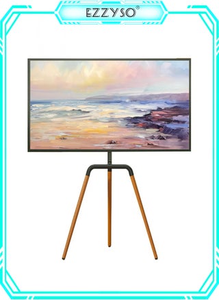 Modern Art TV Floor Stand, Universal TV Stand with 90°Swivel, Corner TV Stand with Tripod Base for 45-65-inch LED, LCD, OLED Flat and Curved Screens - pzsku/Z93C1D2D60ABACF9AC69BZ/45/_/1741938705/ea19ea91-dd1e-45ce-8aca-1b682dc7e502