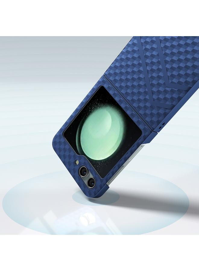 S-TOP Case For Samsung Galaxy Z Flip5 5G Wave Pattern Matte PC Phone Case - Image 3