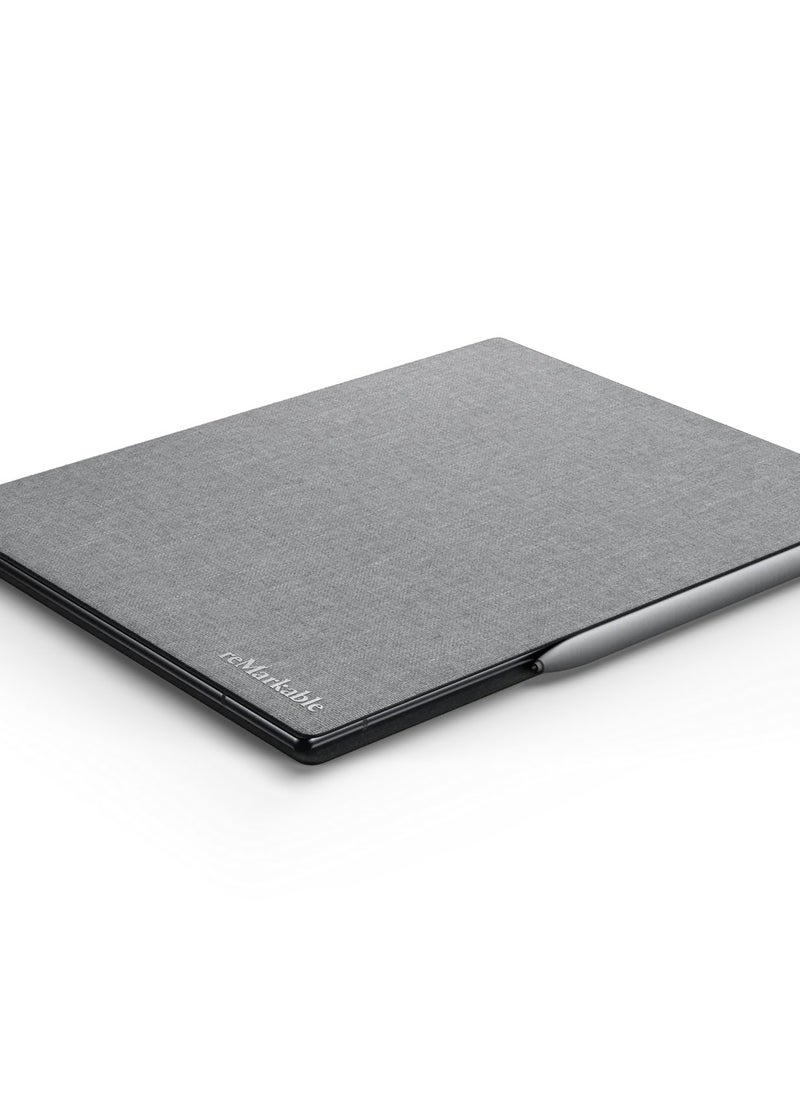 Remarkable - reMarkable 2 Paper Tablet 10.3" with Marker Plus and Book Folio in Gray Polymer Weave - Image 1