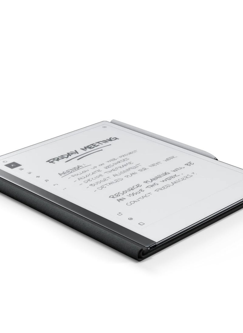 Remarkable - reMarkable 2 Paper Tablet 10.3" with Marker Plus and Book Folio in Gray Polymer Weave - Image 1
