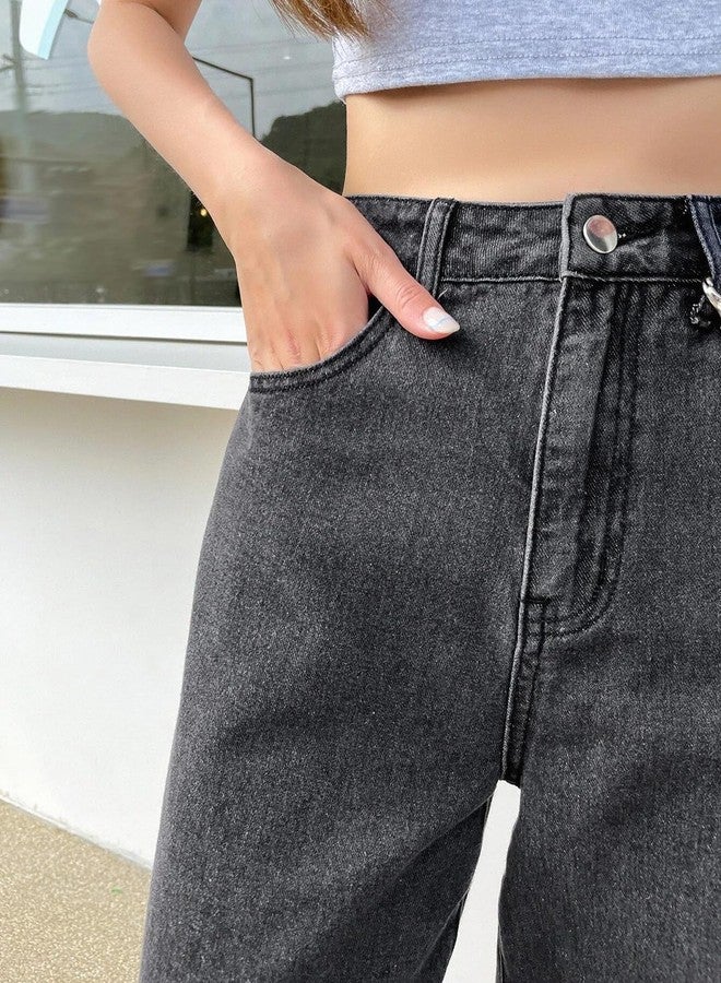 KOTTY Women's High Rise Solid Regular Jeans Dark Grey - Image 3