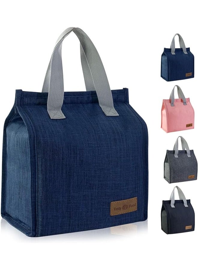 Insulated Lunch Bag for Men and Women - Reusable Leak-Proof Large Lunch Box Container, Perfect for Office, Work, School, Beach, or Travel - Image 1