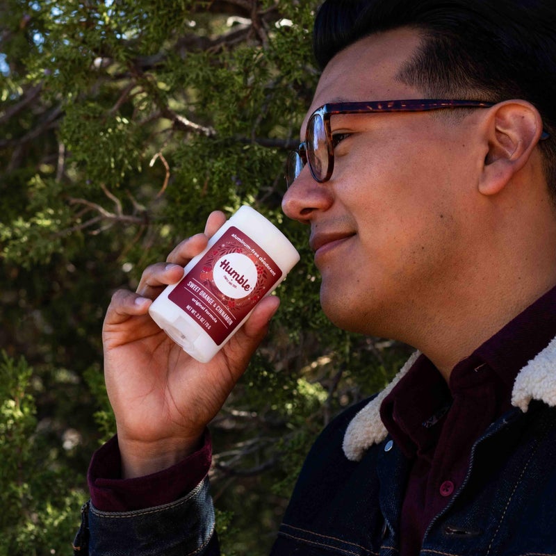 HUMBLE SIMPLE AND TRUE. Humble Brands All Natural Aluminum Free Deodorant Stick for Women and Men, Lasts All Day, Safe, and Certified Cruelty Free, Sweet Orange and Cinnamon, Pack of 1 - Image 2