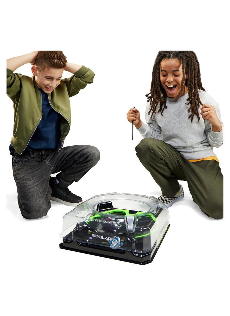 BEYBATTLE BURST Beyblade X Xtreme Beystadium Battle Set | Includes 2 Right Spinning Tops and 2 Launchers | Gift for Beyblade Lovers and Kids  - Image 2