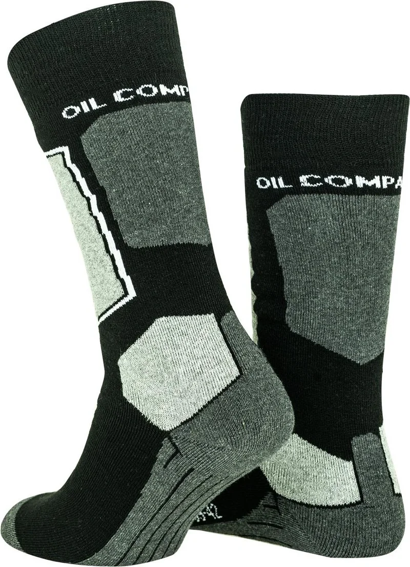 Oil Company Thermal Unisex Black Amazing Ranger Socks