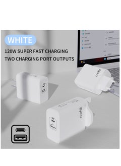 120W UK Gallium Nitride Super Fast Charging Adapter Mobile Phone Charger Travel Power Adapter White - pzsku/Z93C25B17EFC851299D32Z/45/_/1721378106/564ba1d2-c1b0-4a82-9447-afe8ee1e1874