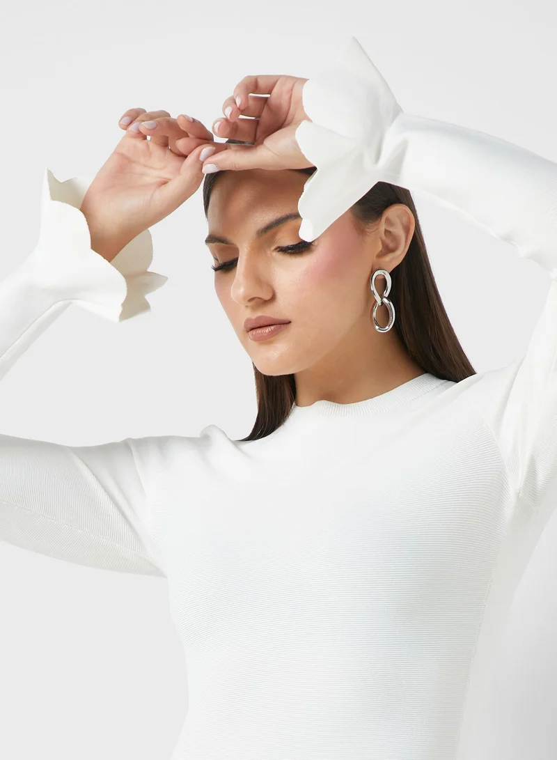 Ted Baker Round Neck Fitted Top