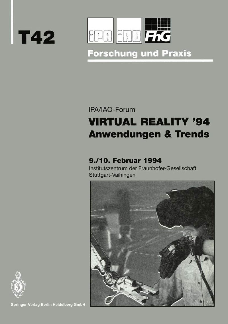 Virtual Reality '94: Anwendungen & Trends