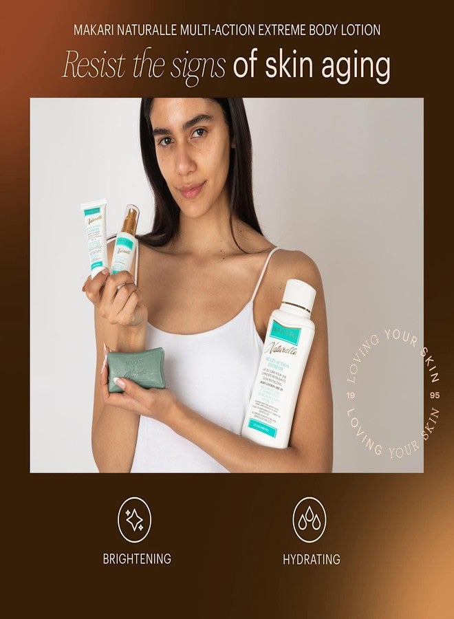 MAKARI Naturalle Multi-Action Extreme Body Lotion SPF15 (17.6 oz) | Moisturizes, Softens, Nourishes, and Enhances Natural Skin Radiance | Protects Against Sun Damage | Recommended for All Skin Types - Image 5