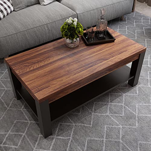 Decotalk Wood Contact Paper Wood Grain Contact Paper for Countertops Walnut Wood Countertop Vinyl Wrap Peel and Stick Wallpaper Dark Brown Wood Self Adhesive Contact Papers for Cabinets 12x120 inch - Image 4