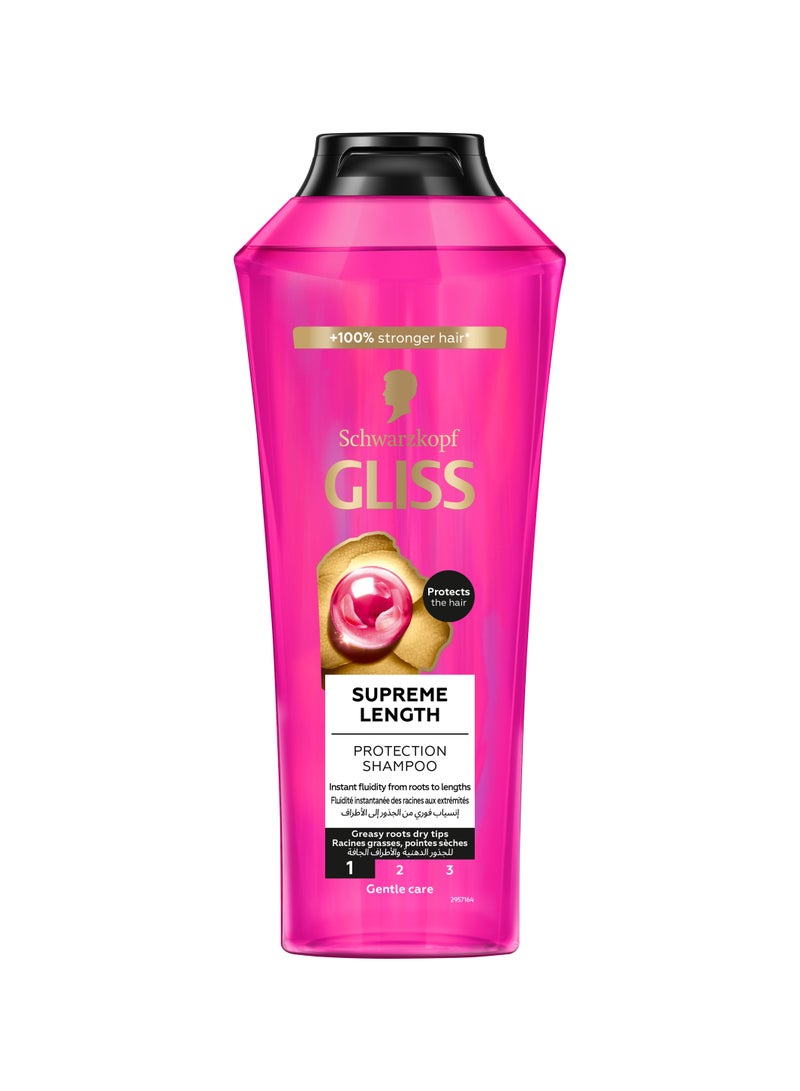 Gliss Supreme Length - Protection Shampoo 400ml - Image 1