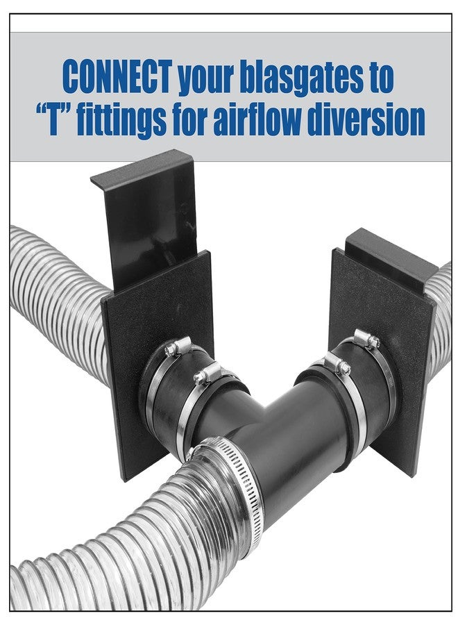 Fulton 4 Inch Rubber Flexible Cuff Coupler with Two Stainless Steel Hose Clamps for Connecting Plastic Dust Collection Fittings, Reducers, Ports and Dust Collection Tubing - Image 3