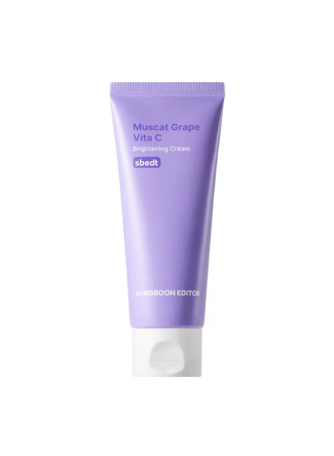 SUNGBOON EDITOR Muscat Grape Vita C Brightening Cream – 50ml - Image 1