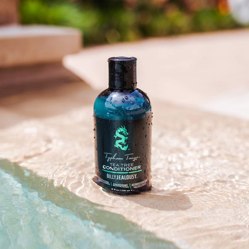 Billy Jealousy Typhoon Tango Tea Tree Conditioner for Men with Peppermint & Rosemary, Helps Prevents Flakes, Breakage & Split Ends, and Soothes Scalp Itch & Irritation, 8 Fl Oz - Image 3