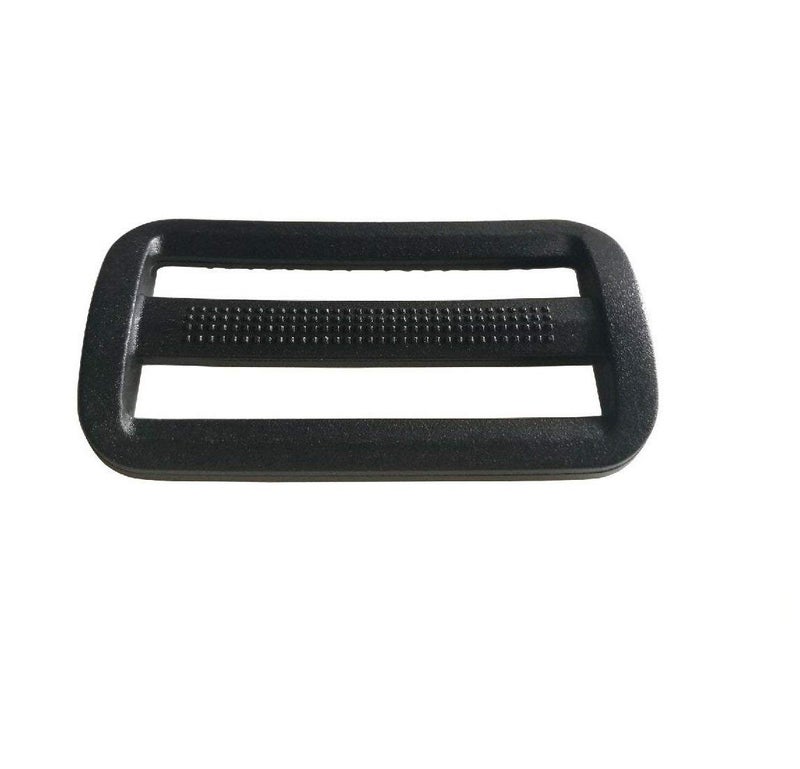 Packard Side Release Buckles Clips, Tri-Glide Slides and Ladder Lock with 5mt 1in wide Nylon Webbing Strap for Backpack Repairing, Luggage Fastening Strap, Pet Collar Making and More DIY Projects (Black) - Image 3