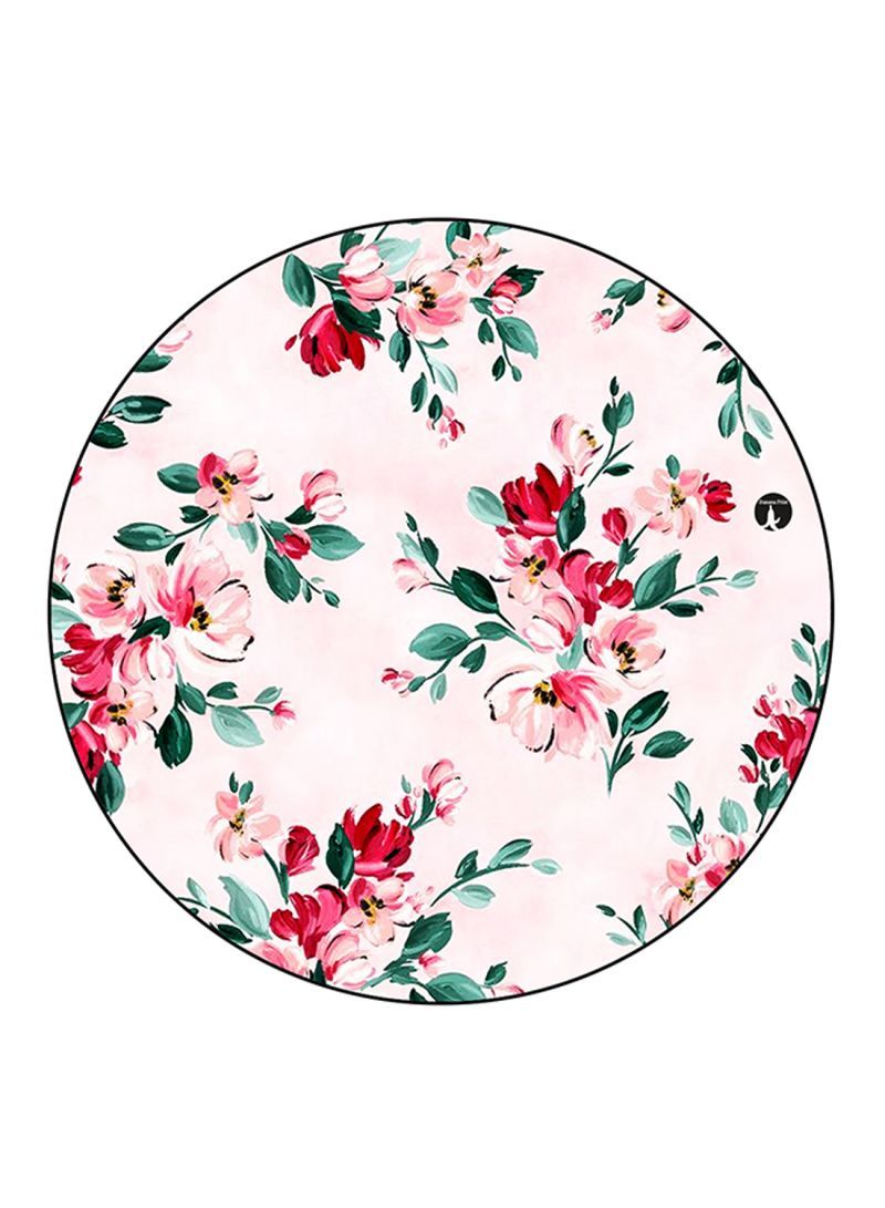 RKN Vintage Art Printed Fridge Magnet Round  Multicolour - Image 1