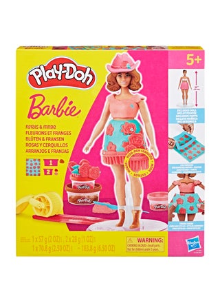 Barbie Florals and Fringe Set - Doll Outfit Maker