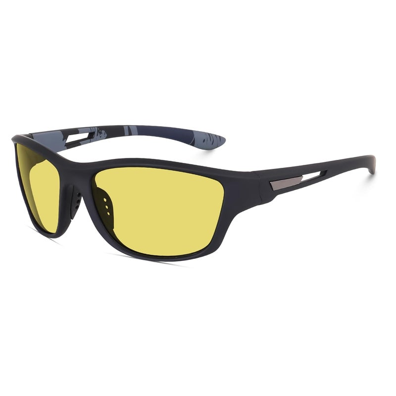 Dervin UV Protected Polarized Sports Sunglasses for Men Driving Cycling Fishing Cricket Sunglasses - Image 3