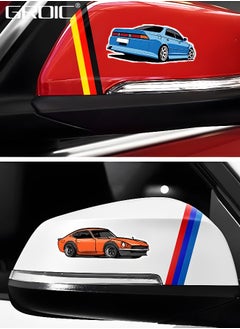 GROIC 100Pcs Car Stickers Racing Car Stickers Waterproof Stickers Sticker Toysfor Bike Water Bottles Laptop Refrigerator Cup Luggage Computer Mobile Phone Skateboard  - Image 5