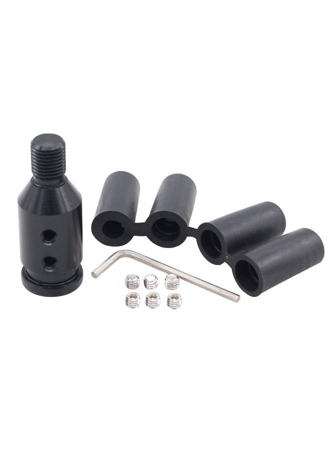 Generic 1 SET Universal Manual Transmission Shift Knob Shifter Adapter M12×1.25 with 8mm 9.5mm 10mm 12mm Adaptor  - Image 1