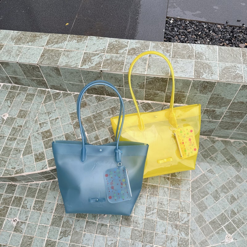 Women's TPU Jelly Color Shoulder Bag - Image 3