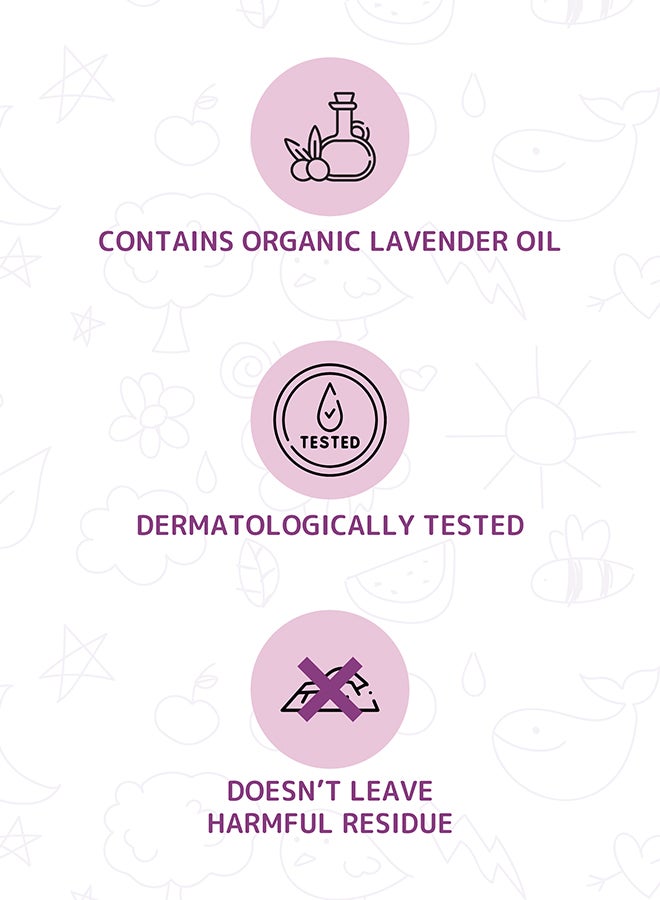 FRIENDLY ORGANIC Friendly Organic Baby Liquid Laundry Detergent Lavender 100% Organic Fragrance Free 2 litre - Laundry Detergent for Baby's Delicate Cloths, Blankets and Towels  - Image 2