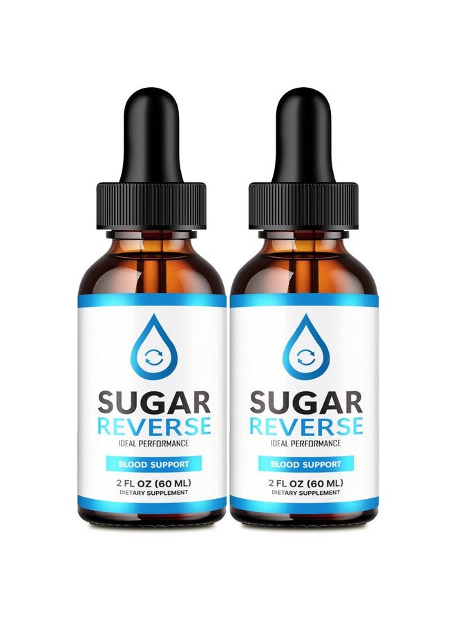 IDEAL PERFORMANCE قطرات سكر ريفيرس، مكمل سكر ريفيرس السائل، صيغة متقدمة لمكمل الفيتامينات - أقصى قوة، صيغة سكر ريفيرس السائلة الرسمية، مراجعات قطرات سكر ريفيرس (عبوتين)  - Image 1