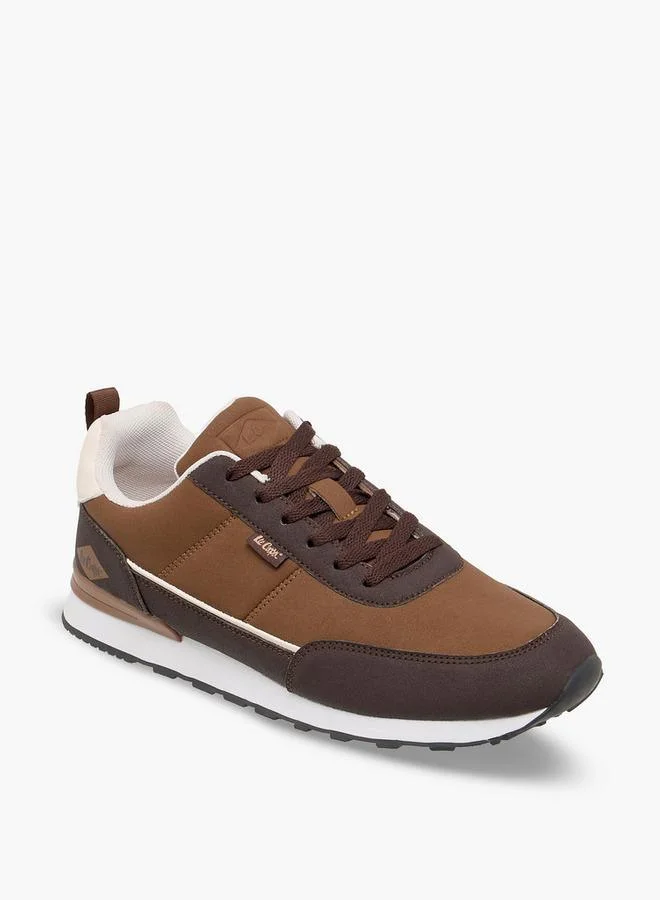 Lee Cooper Men Colourblock Lace-Up Sneakers